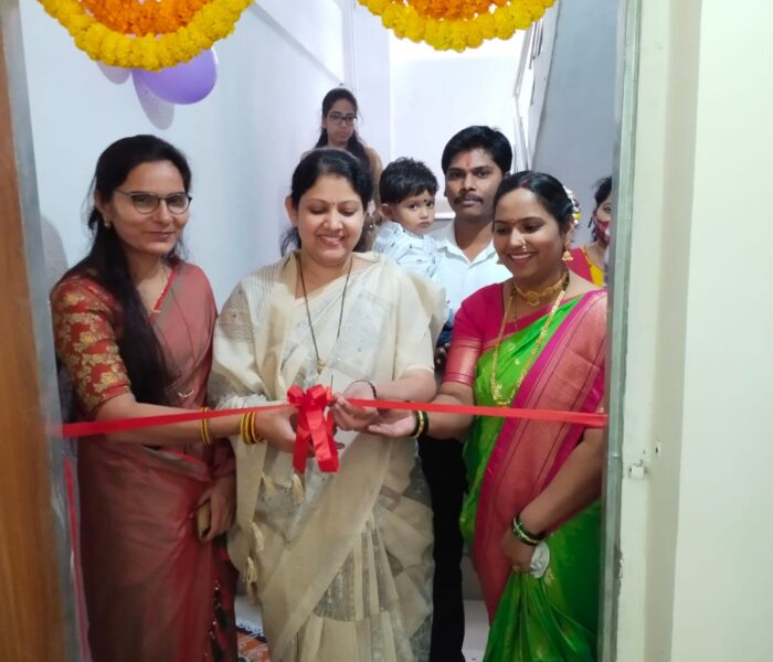 New office opening by Hon. Swati ji Pokale.